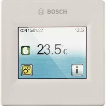 Bosch C-IR 20 kambario temperatūros reguliatorius (modelis 7738343177) – sieninis termostatas šildymo sistemoms