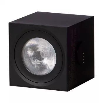 Protingas stalinis šviestuvas Yeelight Cube – įvairiaspalvis, Wi‑Fi/Bluetooth, 2.4 GHz, Bluetooth 5.0, AC 100–240 V, 1.5 m laidas, juodas
