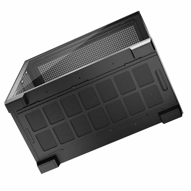 PC korpusas MODECOM Volcano Stellar NF ATX midi bokštas, grūdintas stiklas, juodas, tinka ATX/micro ATX, GPU iki 420mm, CPU aušintuvas 175mm