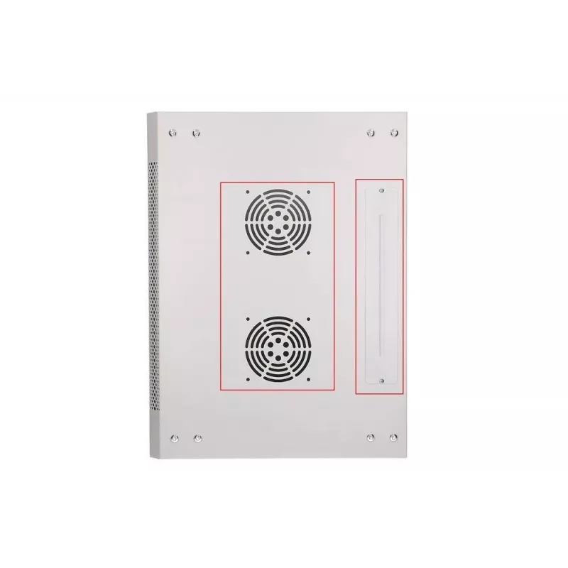 Extralink sieninis 12U 600x450 pilkas spintelės stovas su metalinėmis durelėmis