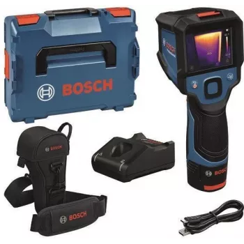 Termovizinis fotoaparatas Bosch GTC 12V-450-13 – temperatūros diapazonas iki 450°C