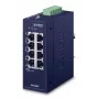 PLANET ISW-800T tinklo jungiklis Nevaldomas L2 Fast Ethernet (10/100) Mėlynas