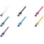 Logilink Professional Ultraflex - Patch-Cable - RJ-45 (M) į RJ-45 (M) - 10 m - 6 mm - S/FTP - Cat.7 laidas (kabelis) / CAT 6a (jungtys) - be halogenų, liejinis, be užkabų - balta, RA