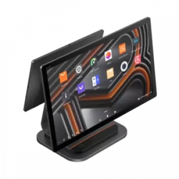 SUNMI T3 PRO, GMS-EDLA, 39,6 cm (15,6 inch), Full HD, USB, BT (BLE), Ethernet, WLAN, Android, juoda spalva, POS sistema