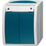 BUSCH JAEGER 2621/4 W-53 - 1P - Žalias - Baltas - 250 V - 10 A - 74 mm - 55 mm