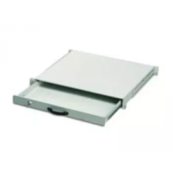 Ištraukiamas stalčius klaviatūrai ir dokumentams Digitus DN-19 KEY-1U