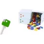 Klijų dangteliai WEDO 262807099 — 100 vnt. lanksčių plastikinių klavišų dangtelių