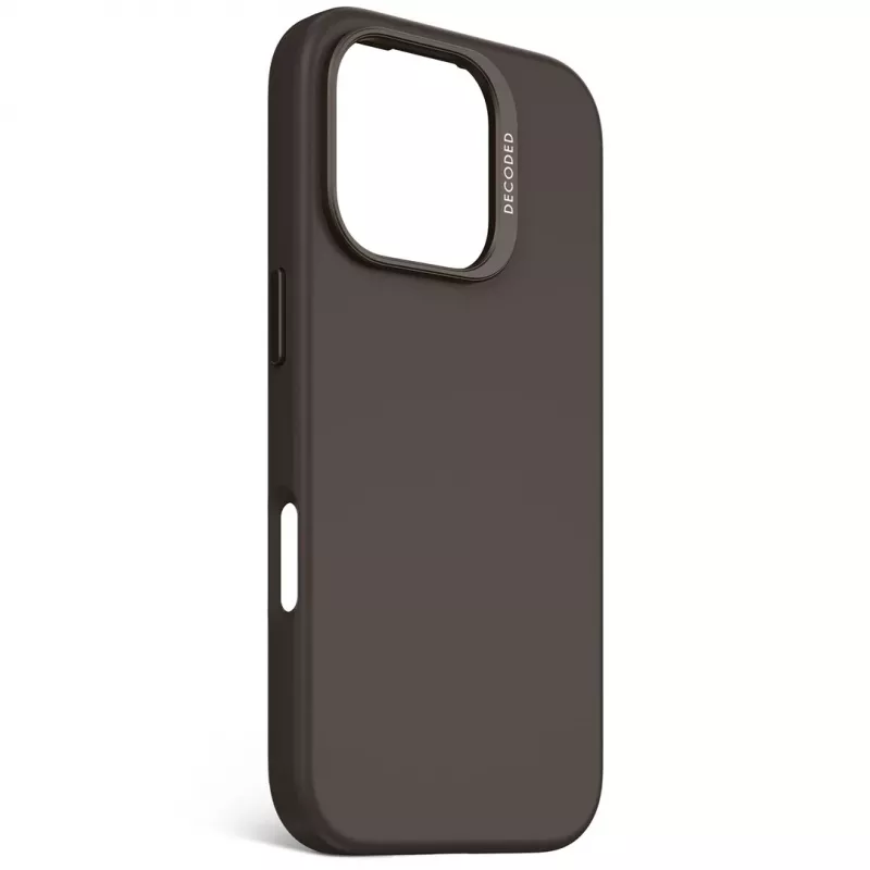 Decoded Silikoninis dėklas iPhone 16 Pro 16 cm 6,3 col. Juodas