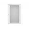 Lanberg sieninis montažinis stovo spintas 19'' 18U 600x450mm pilkas (stiklinės durys)
