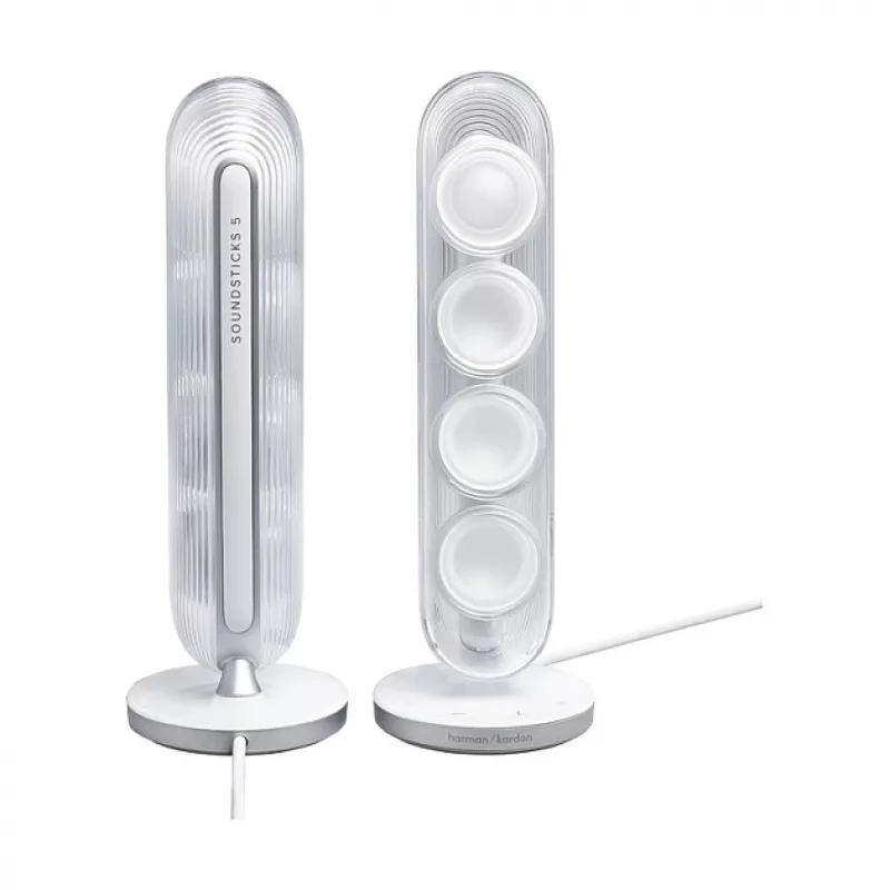 Harman Kardon SoundSticks 5 Balta garsiakalbių sistema