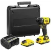 Stanley SFMCF820D2K sukamasis gręžtuvas/impulsinis atsuktuvas 2900 RPM Juoda, Geltona