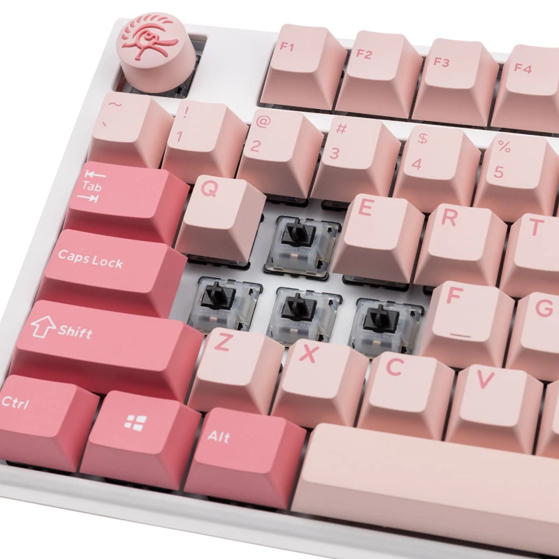 Ducky One 3 klaviatūra žaidimams USB QWERTY anglų rožinė