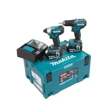 Makita DLX2414AJ 18V LXT gręžtuvas ir smūginis suktuvas komplektas