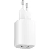 Xiaomi Nano Turbo 45W baltas – 2× USB-C greitasis kroviklis telefonams ir planšetėms