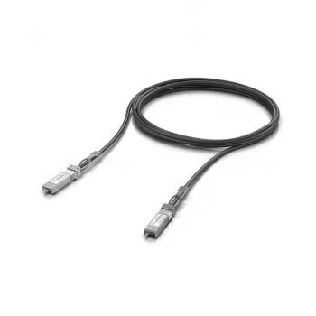 Ubiquiti UACC-DAC-SFP28-3M tiesioginio prijungimo varinis kabelis, 3 m, juodas