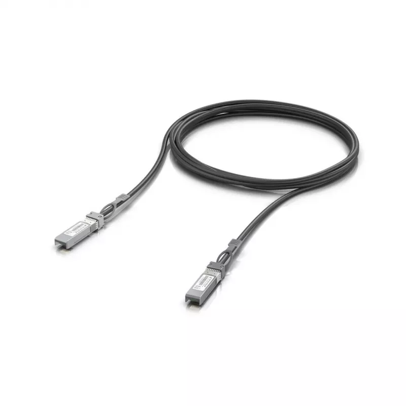 Ubiquiti UACC-DAC-SFP28-3M tiesioginio prijungimo varinis kabelis, 3 m, juodas