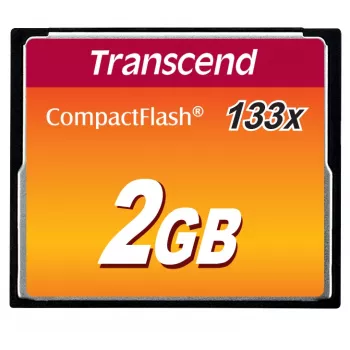 Flash atminties kortelė Transcend 2GB CompactFlash 133x TS2GCF133
