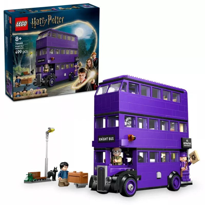 LEGO HARRY POTTER 76446 Knight Bus – nuotykių autobusas