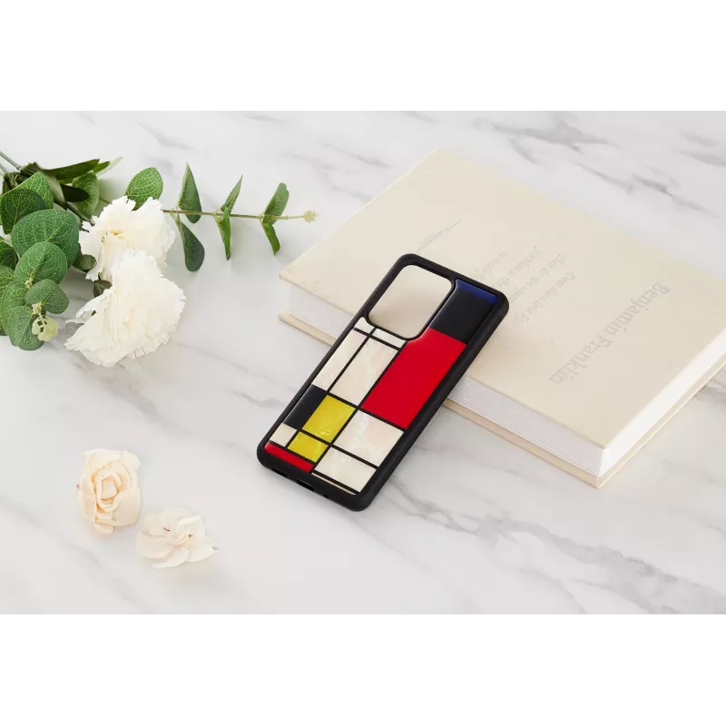 Apsauginis dėklas iKins Samsung Galaxy S20 Ultra — Mondrian Black