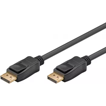 Goobay DisplayPort į DisplayPort jungiamasis laidas | 64799 | Juodas | 3 m