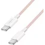 LogiLink USB 2.0 Type-C laidas C/m> C/m nailoninis 60W rožinis - Laidas - Skaitmeniniai/Duomenys (CU0345)