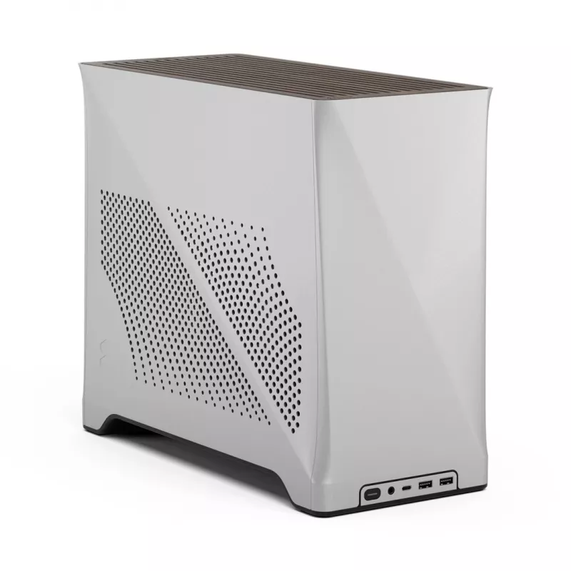 Fractal Design Era 2 Mini Tower sidabrinis