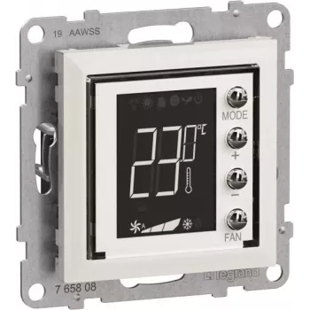 Legrand Seano MyHome termostatas su ekranu 765608 su rėmeliu (765608)