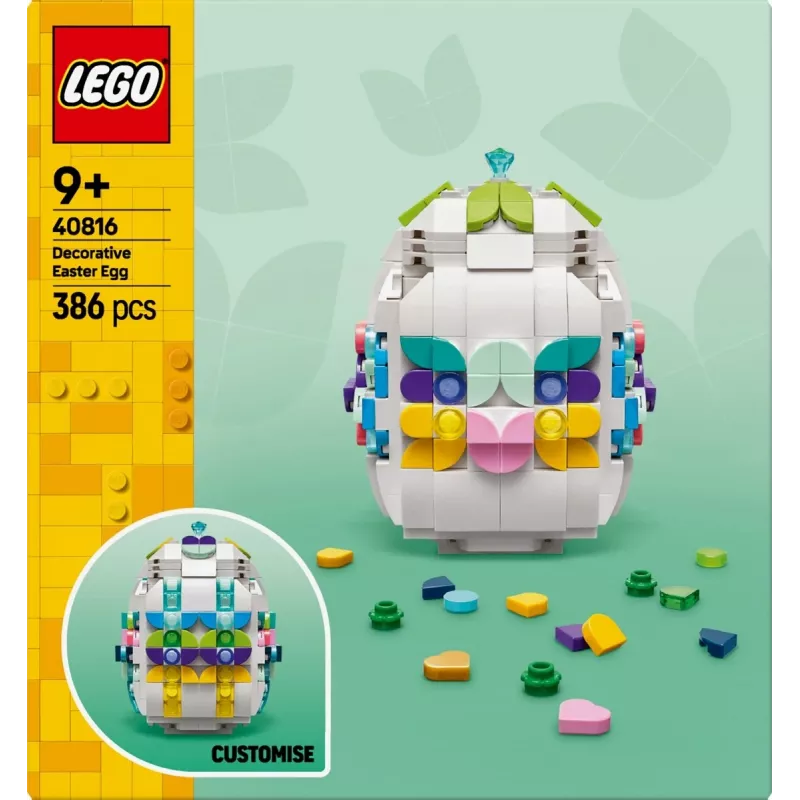 LEGO Blocks 40816 Dekoratyvinis Velykų kiaušinis