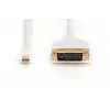 Kabelis DisplayPort 1.1a mini DP-DVI tipas MM 2,0 m