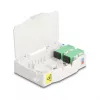 Optinio pluošto jungiama dėžutė DeLOCK 85935 SC Simplex balta