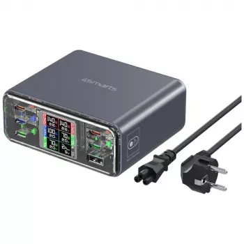 Įkrovimo stotelė 360W 5xUSB-C + 1xUSB-A GaN