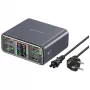 Įkrovimo stotelė 360W 5xUSB-C + 1xUSB-A GaN