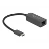 Adapteris USB Type-C (vyriškas) į 2.5 Gigabit LAN kompaktiškas DeLOCK 66645