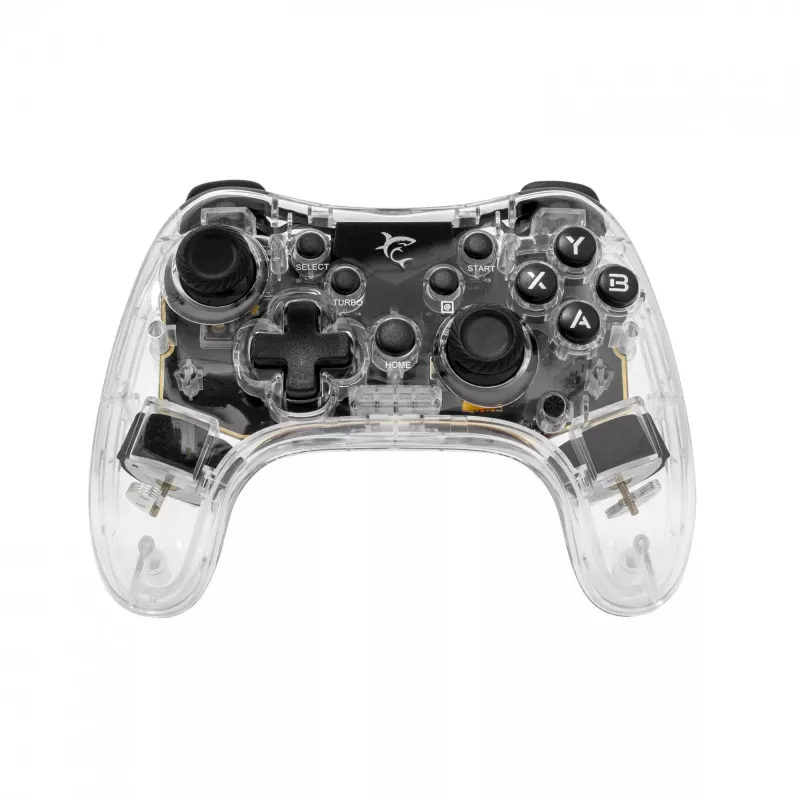 Belaidis žaidimų pultas White Shark GPW-8039 – ergonomiškas valdiklis, kompaktiškas dizainas
