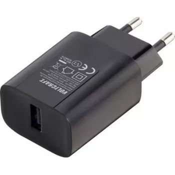 VOLTCRAFT VC-10904490 Maitinimo šaltinis ir įtampos keitiklis vidaus naudojimui 5 W Juodas
