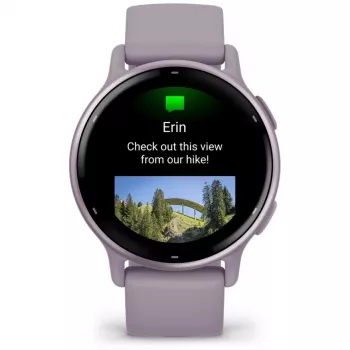 Garmin Vivoactive 5 3.05 cm (1.2) AMOLED Skaitmeninis 390 x 390 pikselių Liečiamas ekranas Violetinis Wi-Fi GPS (palydovas)