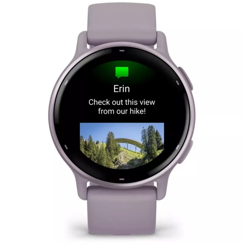 Garmin Vivoactive 5 3.05 cm (1.2) AMOLED Skaitmeninis 390 x 390 pikselių Liečiamas ekranas Violetinis Wi-Fi GPS (palydovas)