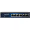 ALLNET ALL-SG8206PDM PoE jungiklis 6 prievadų 802.3af/at