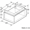 Siemens LZ12FXD51 recirkuliacinis rinkinys gartraukiui, nerūdijantis plienas, 7,44 kg