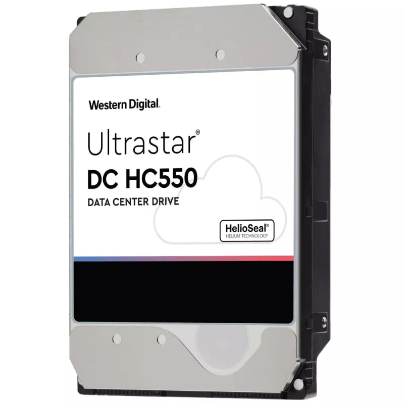 WD Ultrastar DC HC550 WUH721816AL5204 - Festplatte - 16TB - intern - 3.5 (8,9 cm) - SAS 12Gb/s - 7200 U/min - Puffer: 512MB (0F38357)