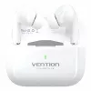 Ausinės Vention Echo Lite E11 TWS atviro tipo, Bluetooth, 10 m, USB-C, baltos