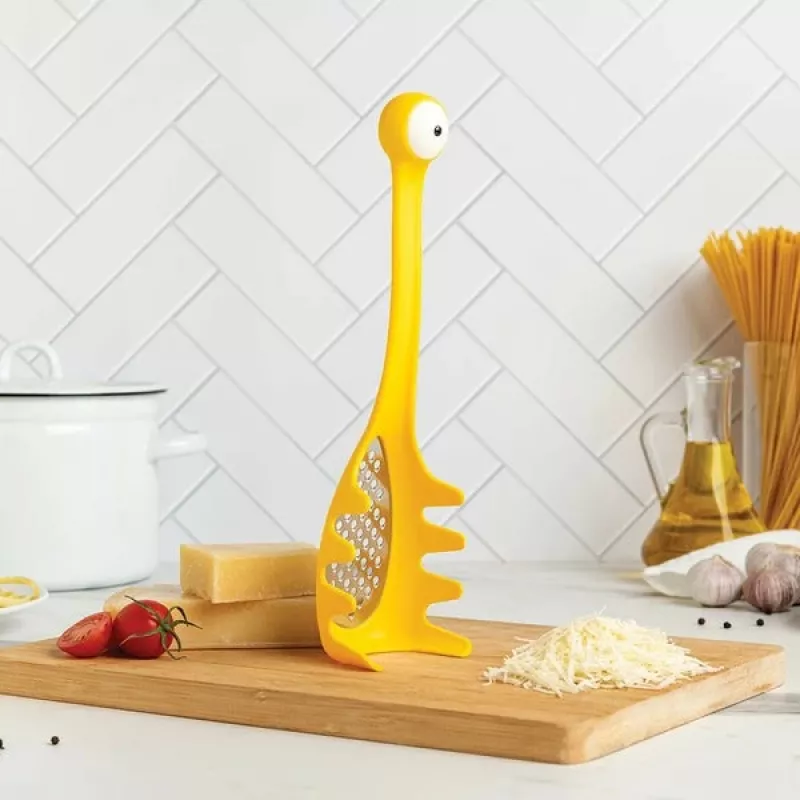 Šaukštas makaronams Ototo Design OT015 plastikas nerūdijantis plienas geltonas