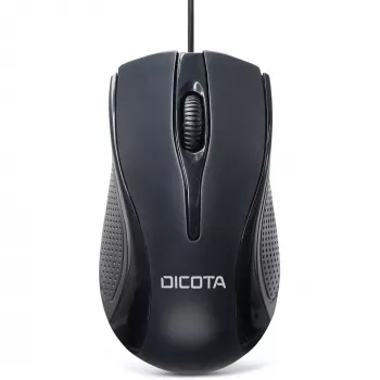 DICOTA D32011 – Laidinė pelė, 3 mygtukai, optinis jutiklis, juoda