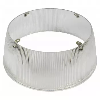 Synergy 21 LED pakabinamo šviestuvo UFO aksesuaras, skaidrus atviras gaubtas M