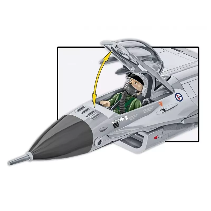 Cobi Konstruktorius F-16AM Fighting Falcon, 495 dalių, mastelio modelis