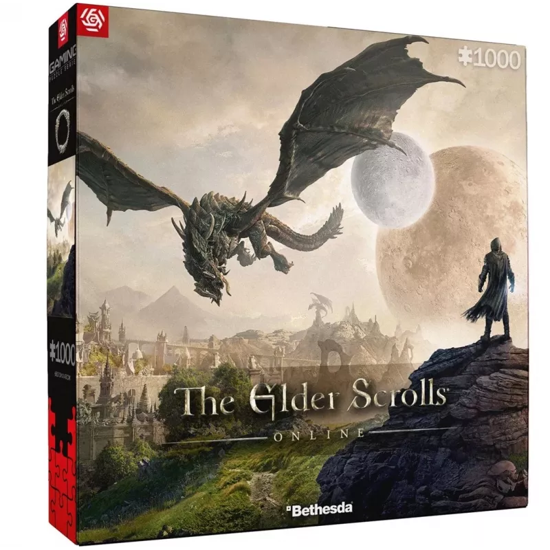Dėlionė Good Loot The Elder Scrolls Online: Elsweyr – 1000 dalių, 683 mm pločio