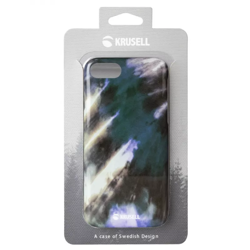 Krusell Limited Cover telefono dėklas, skirtas Apple iPhone 8/7, twirl earth