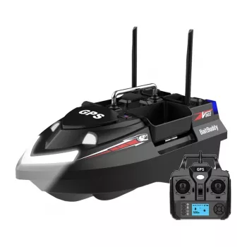 Bait boat Flytec V802 PRO 12000mAh juoda