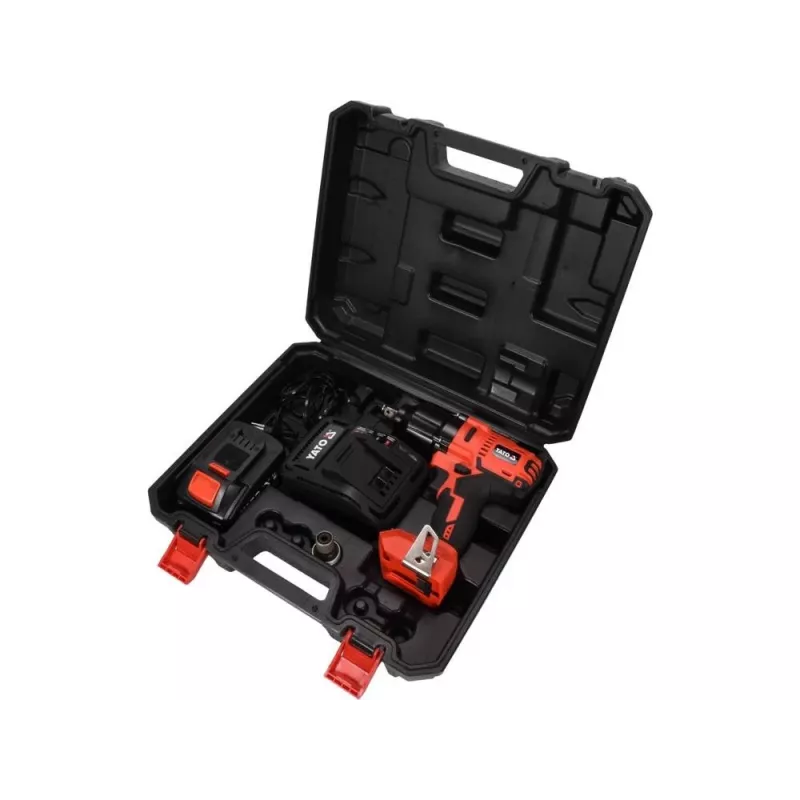 YATO besepetėlis smūginis veržliaraktis 18V Li-Ion 1/2 inch 1x3,0Ah 700Nm
