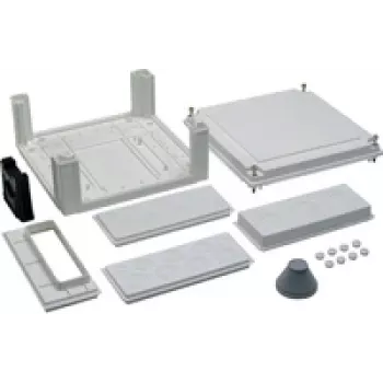 Hager U84LU – plastikinis korpusas, baltas, IP54, 307 mm × 149 mm × 324 mm
